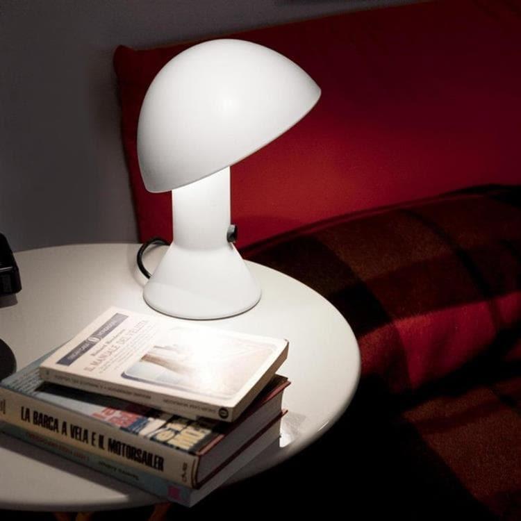 Lampe à poser H28cm ELMETTO Blanc