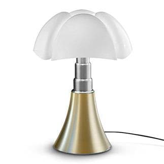 lampe pied en marbre noir - Abat-jour en plumes – IdeaLampe