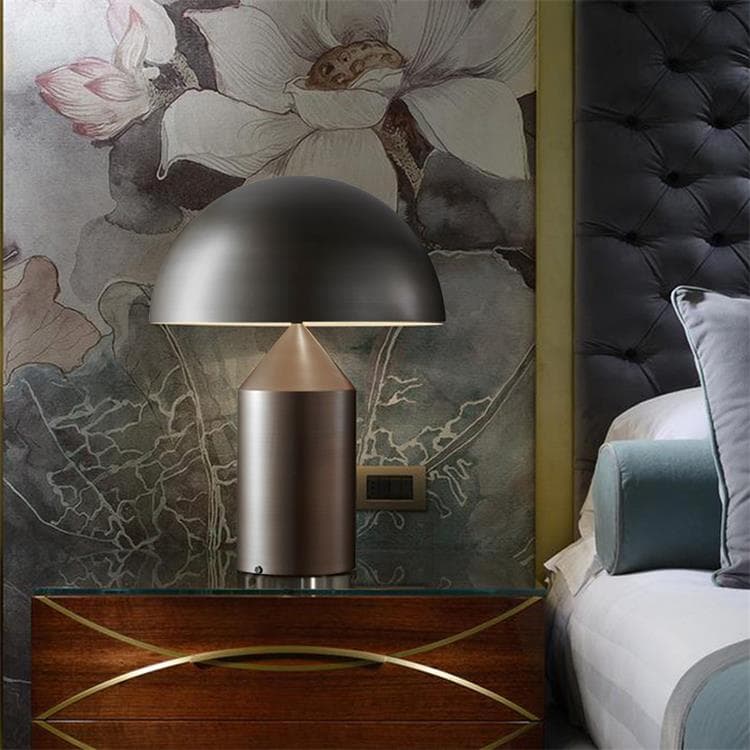 Lampe à poser avec Variateur H50cm ATOLLO MEDIUM bronze