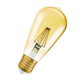 Osram Ampoule LED E27 très chaude 7 W / H 14 cm / Ø 6,4 cm