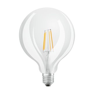 OSRAM Ampoule LED filament Globe E27 Ø12,5cm 2700K 4W = 40W 470 Lumens  Osram - LightOnline