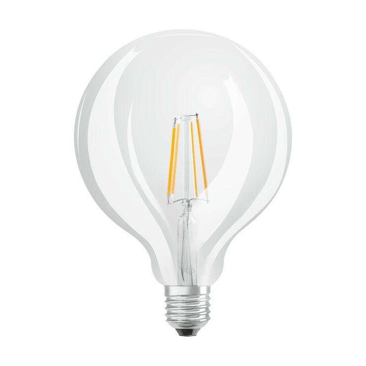 OSRAM Ampoule LED filament Globe E27 Ø12,5cm 2700K 7W = 60W 806 Lumens  Dimmable Osram - LightOnline