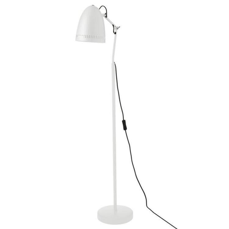 Lampe de lecture Articulée Métal H139cm DYNAMO FLOOR blanc mat