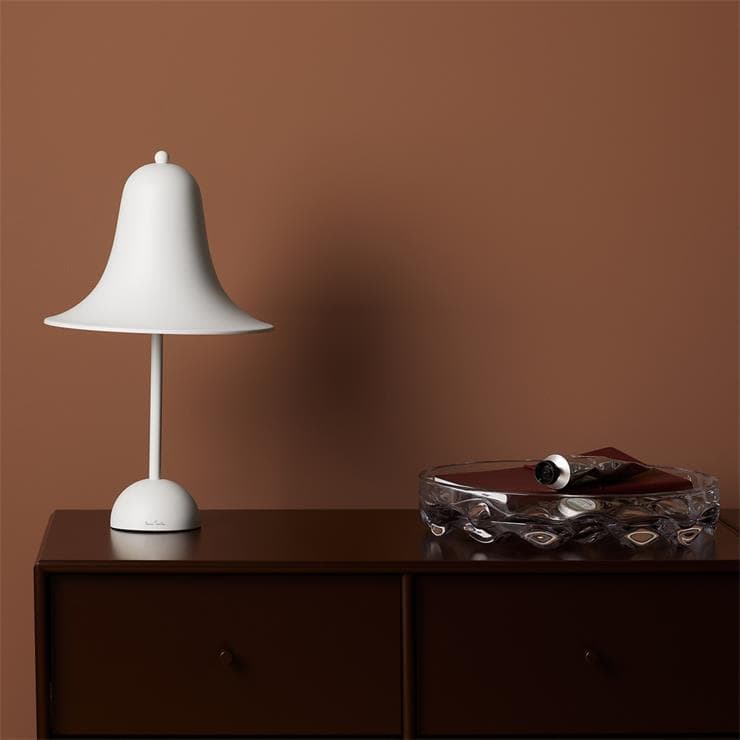 Lampe à poser Métal H38cm PANTOP blanc mat