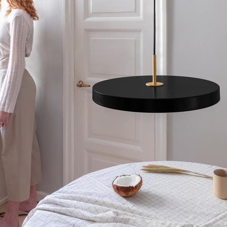 Suspension LED Top doré Ø43cm ASTERIA MEDIUM Noir