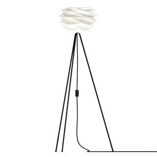 ZIGGI B Lampadaire LED Blanc & Bois H150cm Blanc Studio Cheha - LightOnline