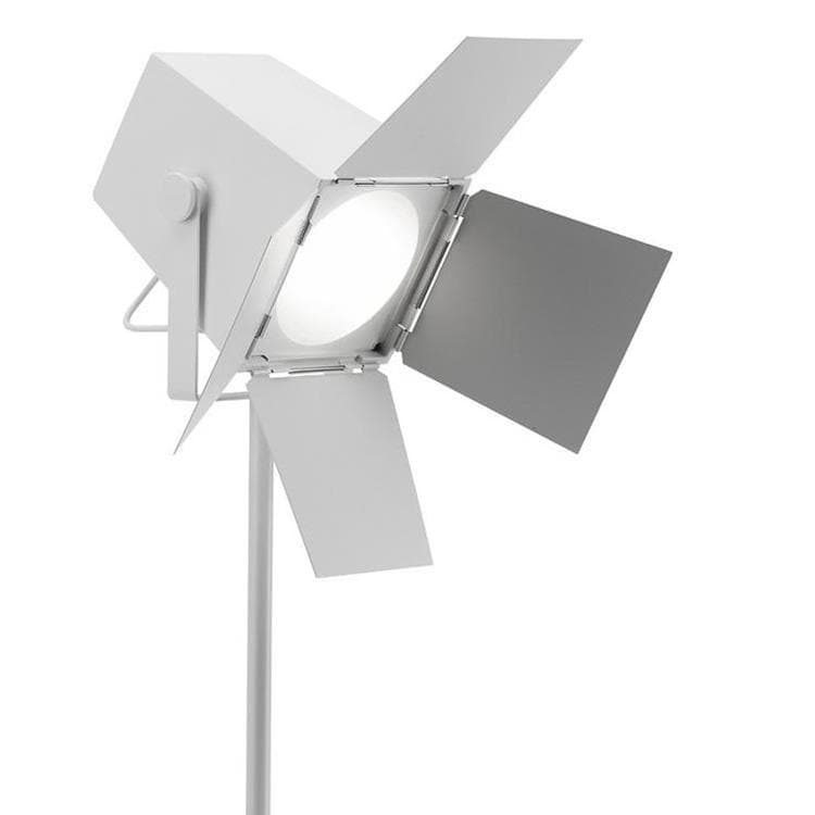 Lampadaire télescopique Tripode Aluminium H125-175cm FOTO Blanc
