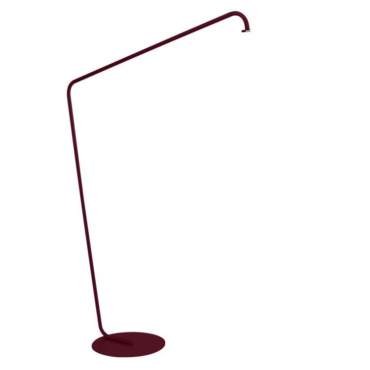 Pied de lampadaire déporté pour Balad H190cm BALAD Cerise noire