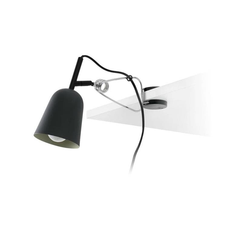 STUDIO Lampe à pince Métal Orientable L30cm Noir Faro - LightOnline