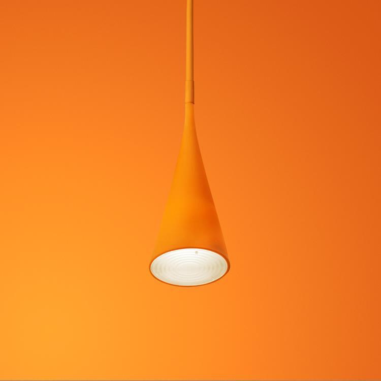 Lampe baladeuse / Suspension d'extérieur H20cm UTO Orange