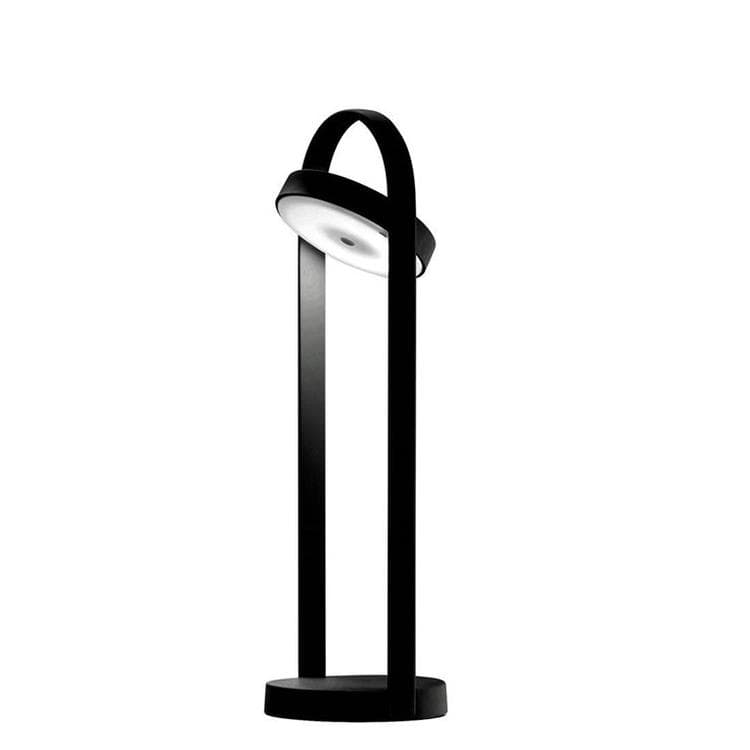 Lampe baladeuse d'extérieur LED rechargeable H50cm GIRAVOLTA Noir