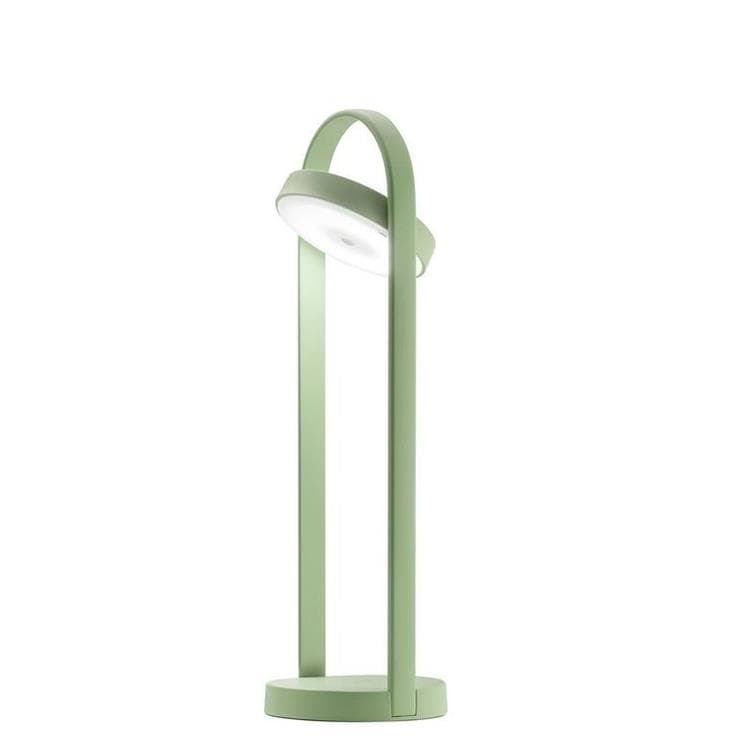 Lampe baladeuse d'extérieur LED rechargeable H50cm GIRAVOLTA Vert