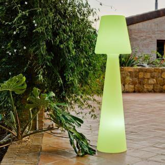 LOLA Lampadaire d'extérieur rechargeable RGB H110cm Blanc New Garden -  LightOnline