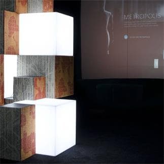 Cube Lumineux Kubo par SLIDE Design