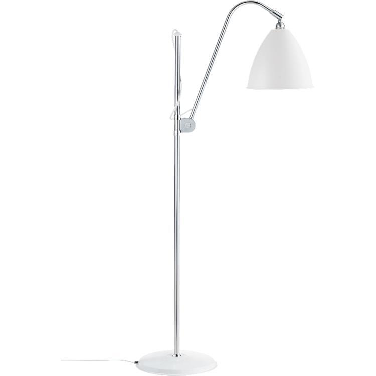 Lampe de lecture H113-152cm - Ø21cm BESTLITE BL3 chrome blanc