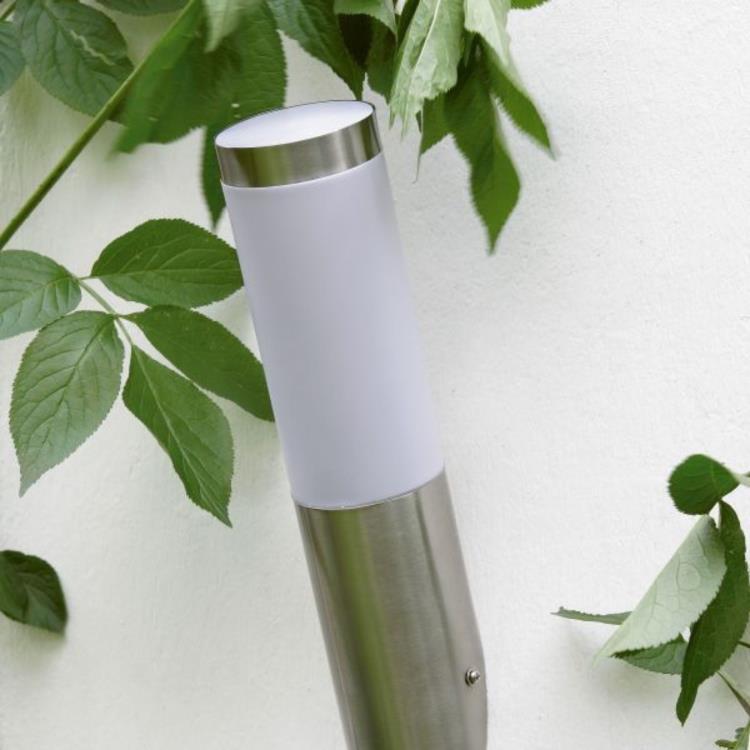 Applique d'extérieur H40cm CHORUS inox satiné