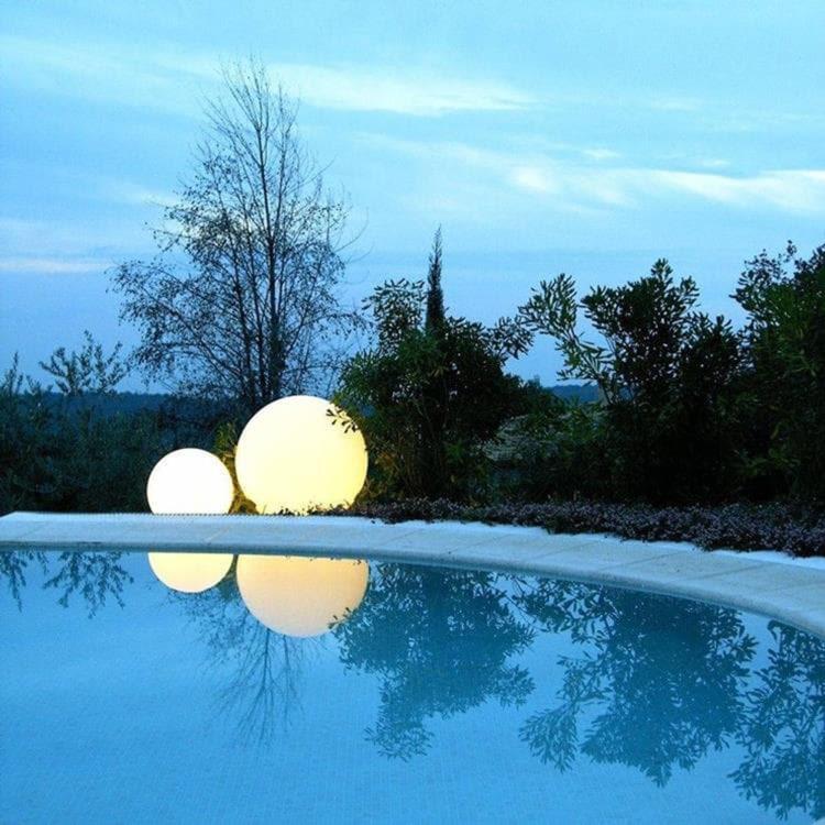 Lampe d'extérieur Ø30cm GLOBO OUT Blanc