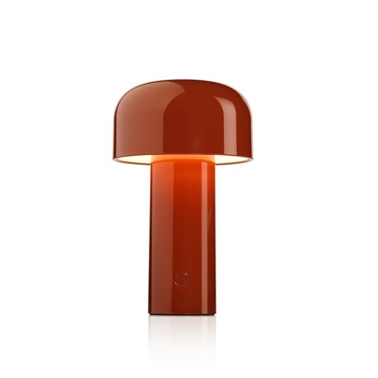 Lampe baladeuse LED rechargeable H21cm BELLHOP Rouge Brique