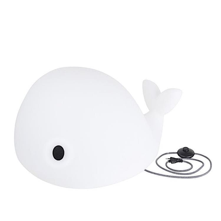MOBY-Lampe à poser LED Baleine L68cm Blanc