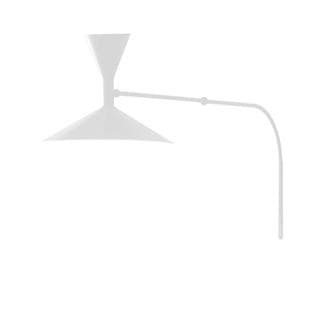 LAMPE DE MARSEILLE MINI Applique murale 2 lumières Aluminium avec prise  L85cm Blanc Nemo - LightOnline