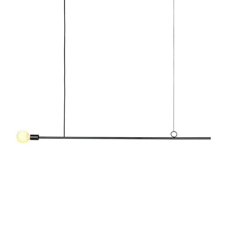 ACCENT-Suspension caoutchouc/fibre de verre L136cm