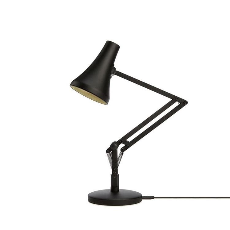 90 MINI MINI Lampe de bureau LED articulée H40cm Noir Carbone