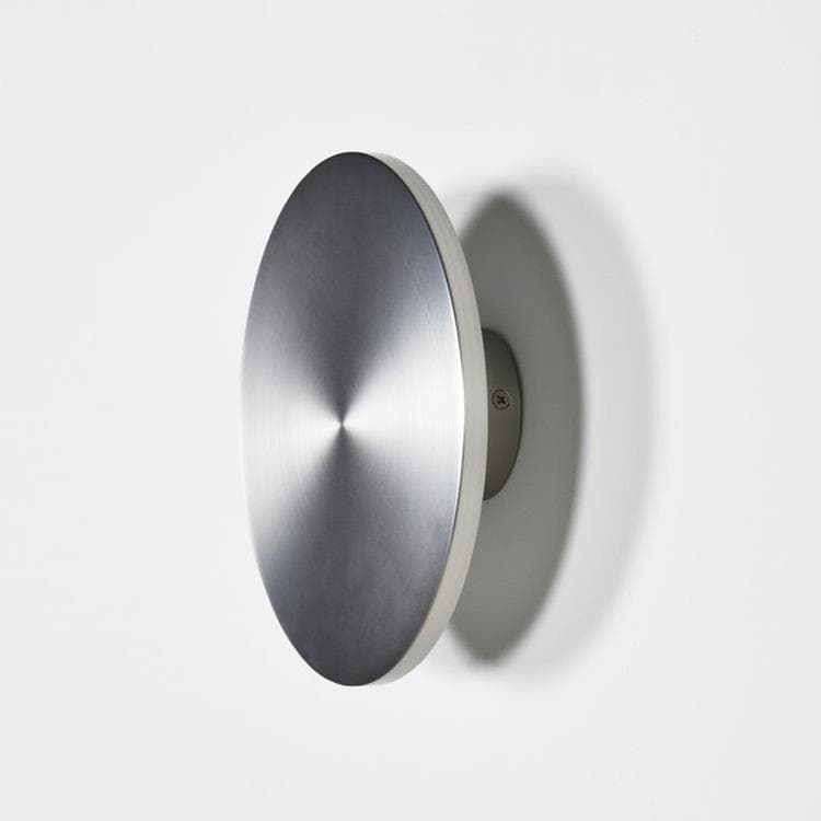 Applique LED Acier Ø20cm ZENITH Argent