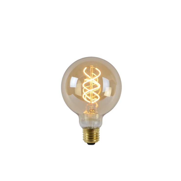3W PLUTO 3W PLUTO - Ampoule LED filament Sphèrique E14 Ø4.5cm 2200K 3W =  24W 240 Lumens Dimmable Ambré Tala - LightOnline