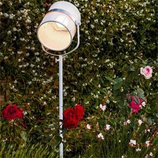 Lampadaire solaire de jardin Lanterne 170 cm 100 lumens