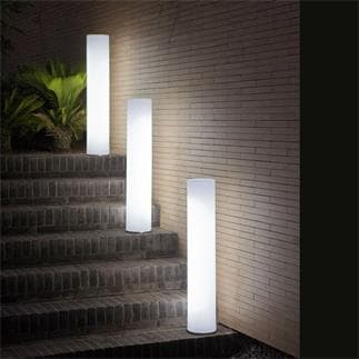 FITY Lampadaire d'extérieur / Colonne lumineuse LED avec câble H102cm Blanc  New Garden - LightOnline