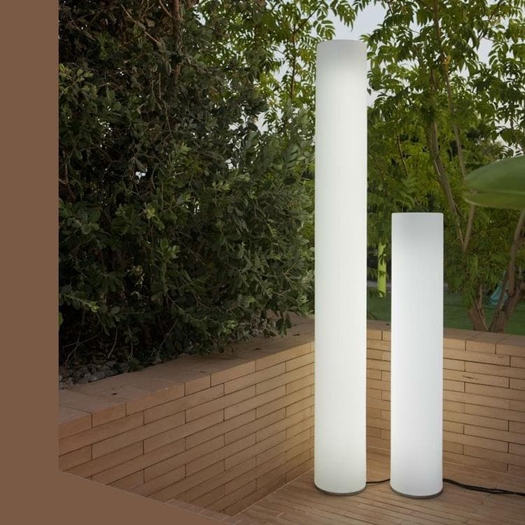 Lampadaire d'extérieur / Colonne lumineuse LED avec câble H102cm FITY Blanc