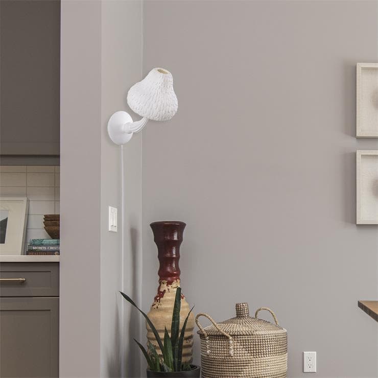 MUSHROOM Applique murale Champignon Resine H29cm Blanc Seletti LightOnline