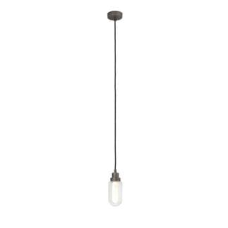 BRUME Suspension LED de salle de bain Métal/Verre H22cm metal noir Faro -  LightOnline