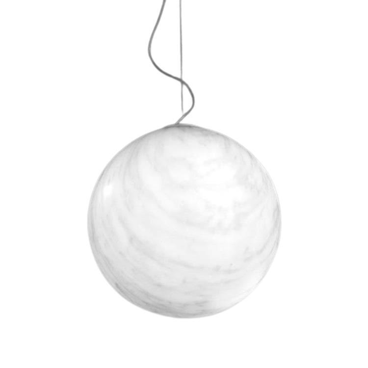 MINERAL-Suspension effet marbre Polyéthylène Ø30cm