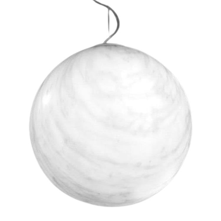 MINERAL-Suspension effet marbre Polyéthylène Ø50cm