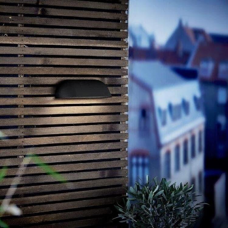 Applique d'extérieur LED Métal L26cm FRONT 25 Noir