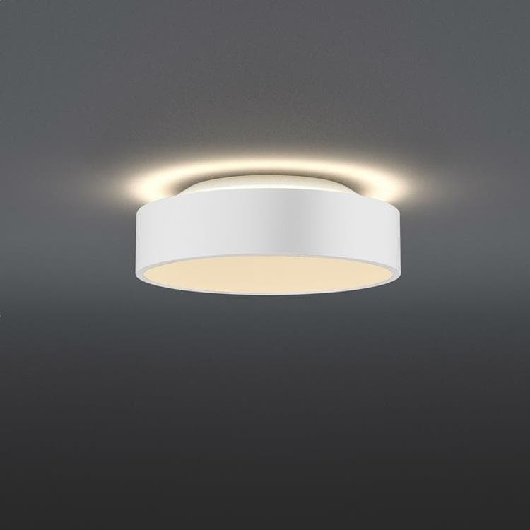 Plafonnier double éclairage LED Ø28cm MEDO 30 Blanc