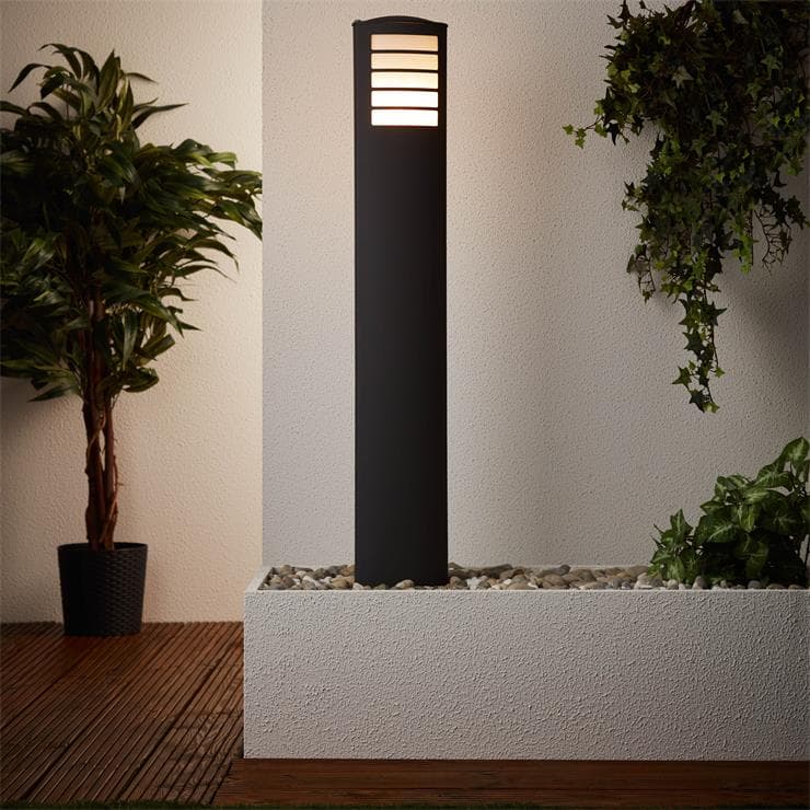 Borne d'extérieur H100cm TODD Anthracite