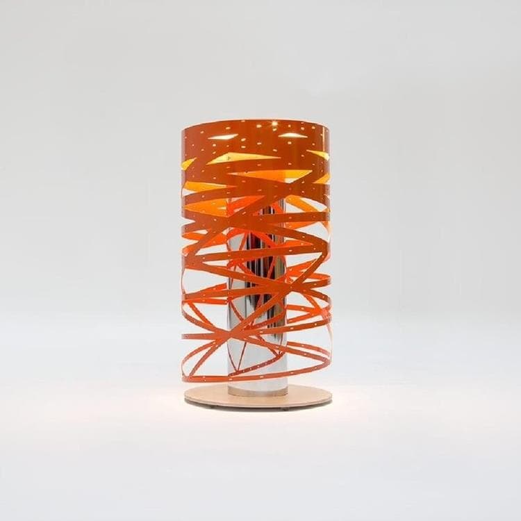 Lampe à poser LED Droite Métal H46,5cm WATT Orange