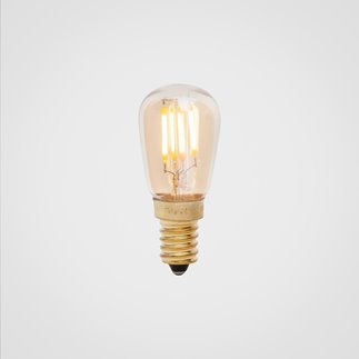 Ampoule LED à filament globe 8cm ambrée 4W E27