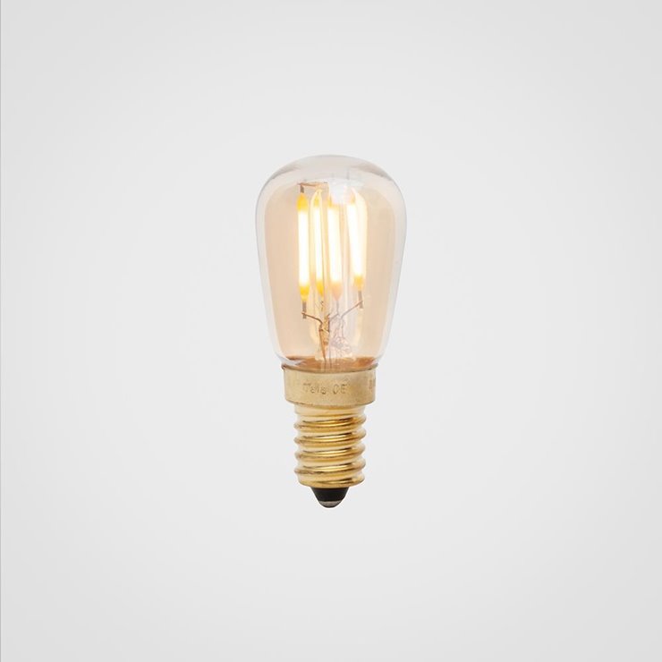 Rudyard Kipling Dosering invoer 2W PYGMY Ampoule LED filament Poire E14 Ø2.8cm 2200K 2W = 15W 130 Lumens  Dimmable Ambrée Tala - LightOnline