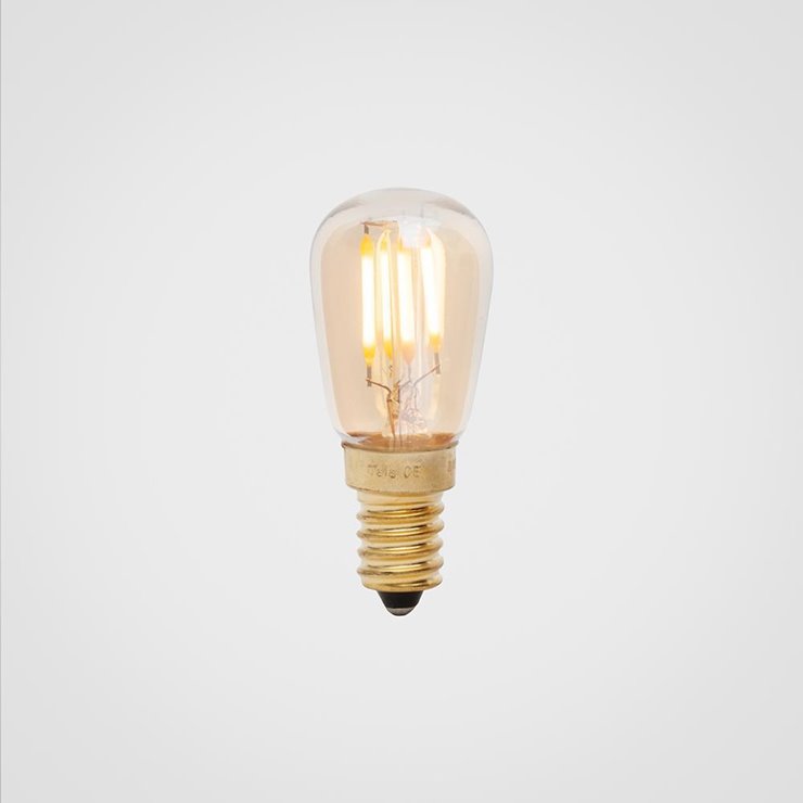 Ampoule LED à filament Globe Ambre Petit culot à visser (E14) 180 lm 3 W  Blanc chaud Diall