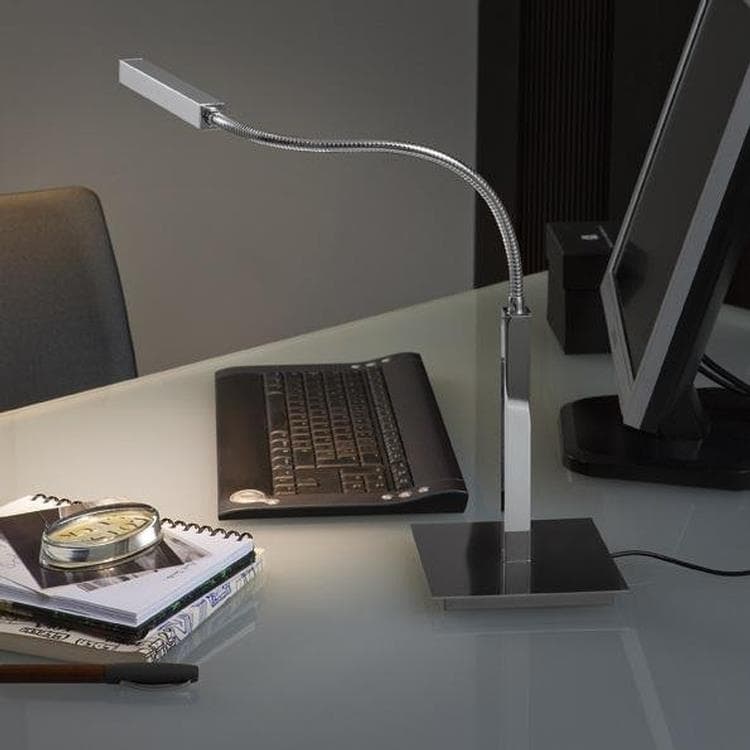 Lampe de bureau LED avec port USB H42cm CHESTER