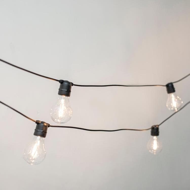 ALLEGRA-Guirlande lumineuse d'extérieur 10 lumières LED 5m raccordable