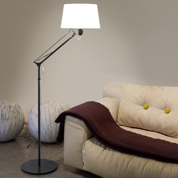 Lampe de lecture H155cm LEKTOR gris