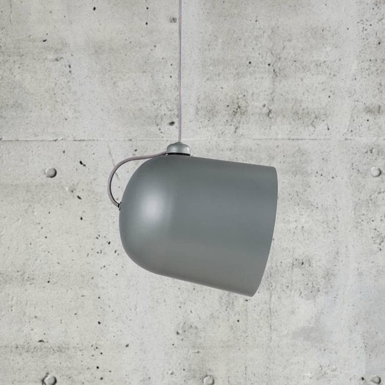 Suspension LED orientable métal Ø20.6cm ANGLE gris