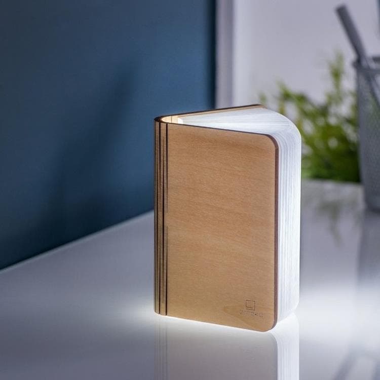 Lampe à poser Bois H12.5cm SMART BOOKLIGHT MINI Erable