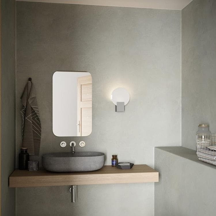 Applique LED de salle de bain dimmable H25cm HESTER Blanc