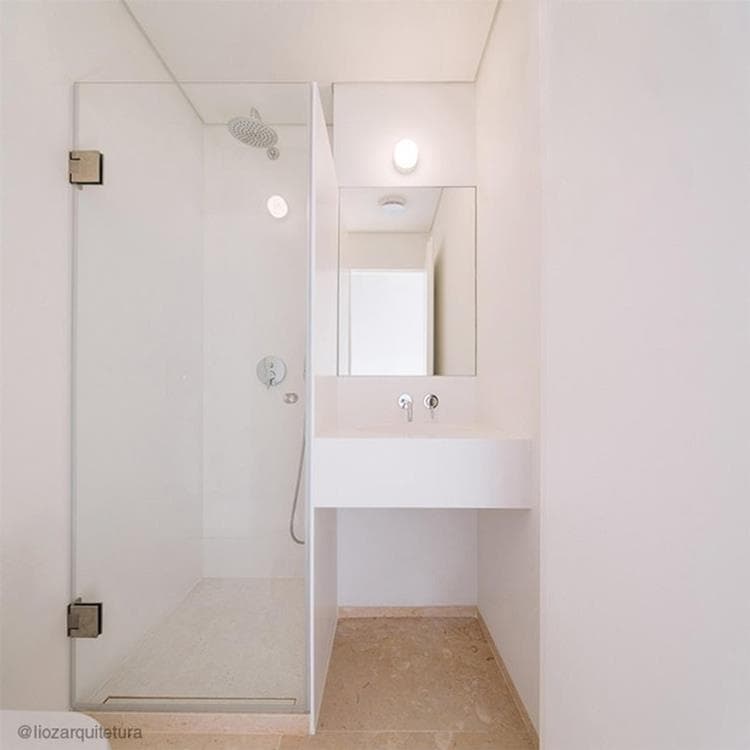Applique de salle de bain porcelaine/verre Ø9.5cm H11cm PURE PORCELAINE blanc verre blanc