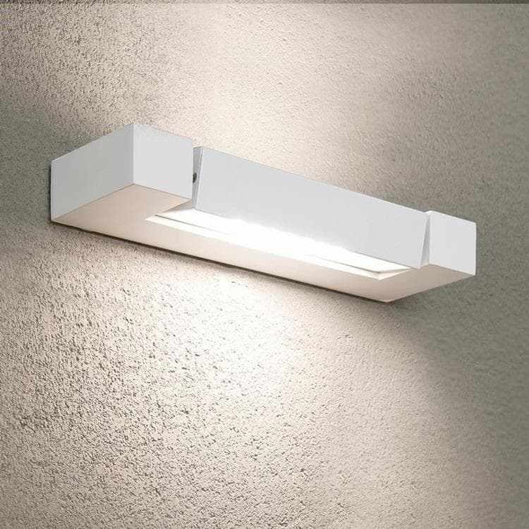 Applique orientable aluminium LED H29cm ARA Blanc